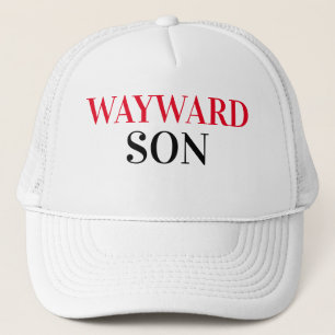 Father's Day Gift Idea Baseball WAYWARD SON Trucker Hat