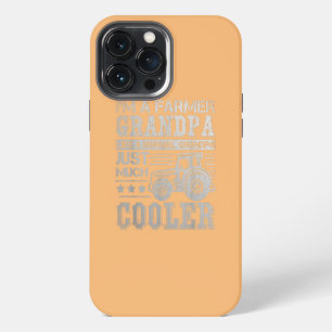 Fathers Day Gift Idea Grandpa Tractor Farmer iPhone 13 Pro Max Case