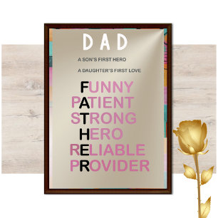 Father's Day Gift or Father's Day Card