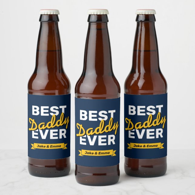 Father's Day Gift | Personalised Beer Label (Bottles)