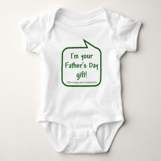 Father's Day gift t-shirt Baby Bodysuit