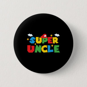 Fathers Day Gift Uncle Gift From Niece Nephew Sist 6 Cm Round Badge