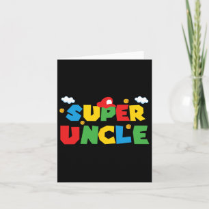 Fathers Day Gift Uncle Gift From Niece Nephew Sist Card