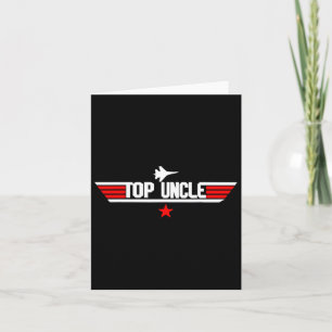 Fathers Day Gift Uncle Gift From Niece Nephew Sist Card