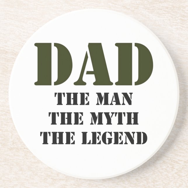 Father's Day Gifts Coaster (Front)