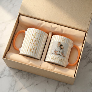 Father's Day Gifts Custom Photo Best Dad Ever Mug