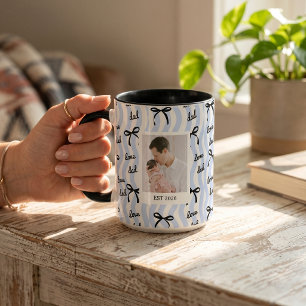 Father's Day Gifts For Dad Black Bow Mug