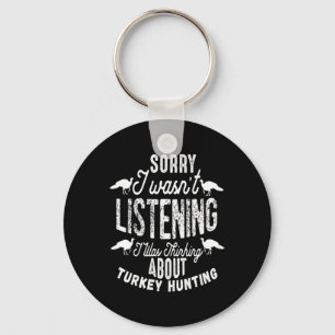 Fathers Day Gobbler Non-camouflage Mens Funny Turk Key Ring