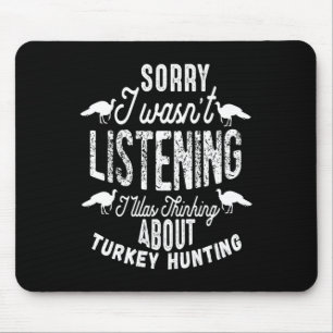 Fathers Day Gobbler Non-camouflage Mens Funny Turk Mouse Pad