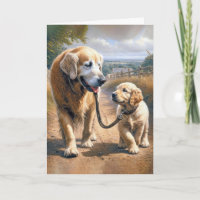 Father's Day Golden Retrievers