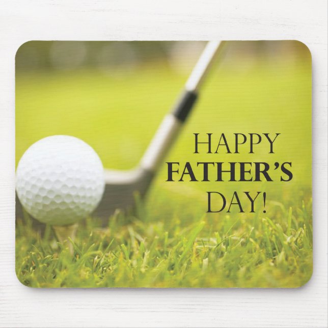 Father's Day Golf Mouse Pad (Front)