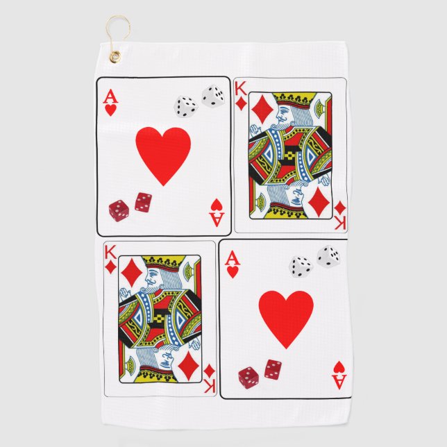 Father's Day Golf Towel (Front)