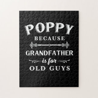 Father's Day | Grandfather Is For Old Guys Jigsaw Puzzle