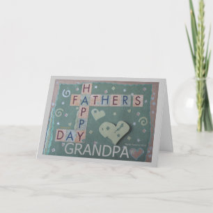 Father's Day - Grandpa - Scrapbook Card