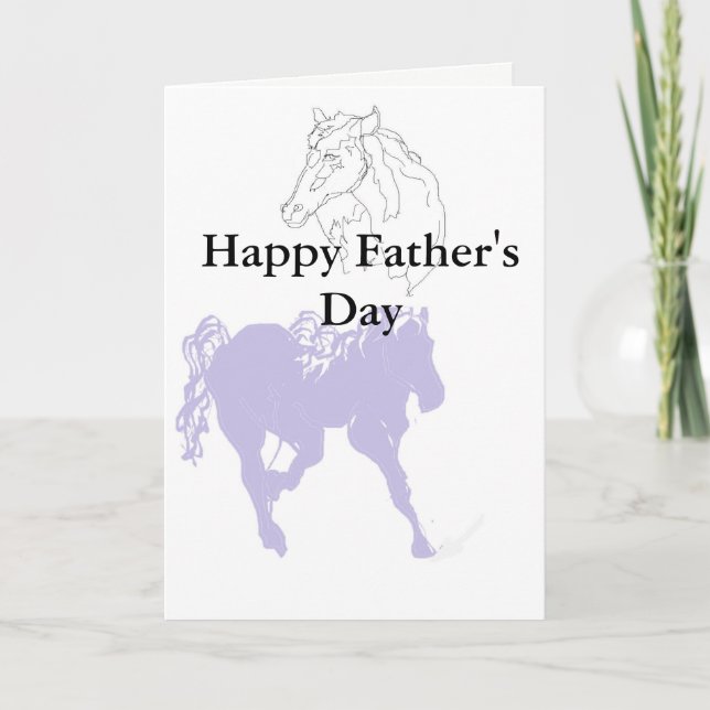 Father's Day Greeting Card (Front)