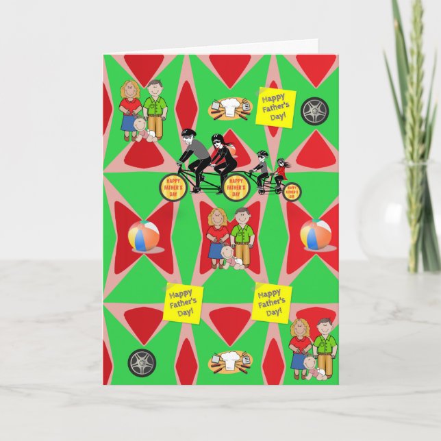 Father's Day Greeting Card (Front)