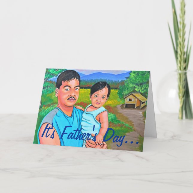 Father's Day Greeting Card (Front)
