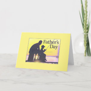 Father's Day Greeting Card/Fishing Card