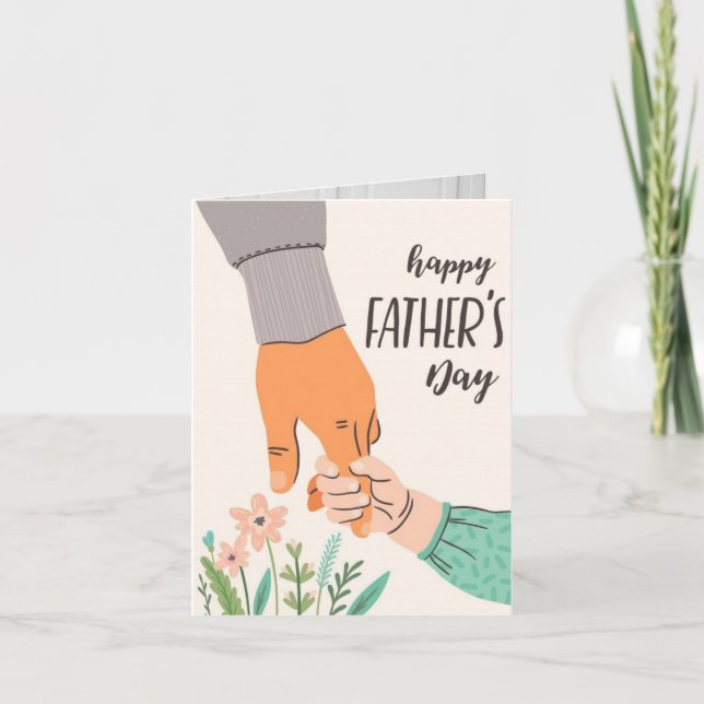 Father's Day Greetings❤ Card (Front)