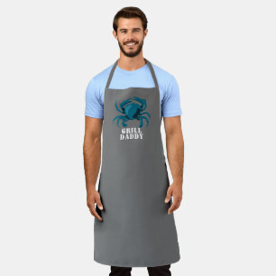 Fathers Day, Grill Daddy Blue Crab Apron
