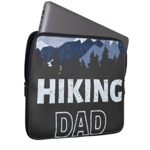 Father's Day Hiking Dad Laptop Sleeve