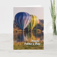Father's Day, Hot Air Balloons Splash & Dash