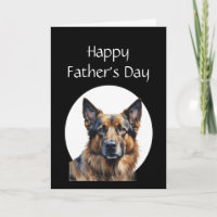 Father's Day Humour German Shepherd Dog