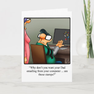 Father's Day Humour Greeting Card