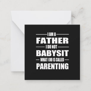 Father's Day I Am A Father Card