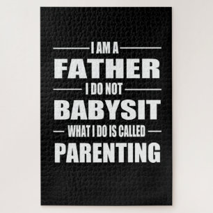 Father's Day I Am A Father Jigsaw Puzzle