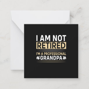 Father's Day I Am A Professional Grandpa Card