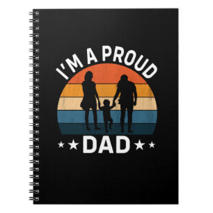 Father's Day I Am A Proud Dad Notebook