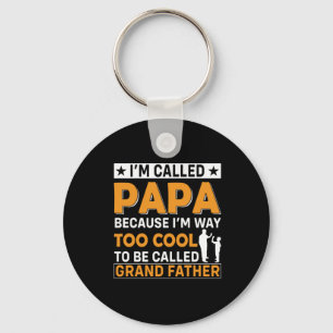 Father's Day I Am Called Papa Key Ring