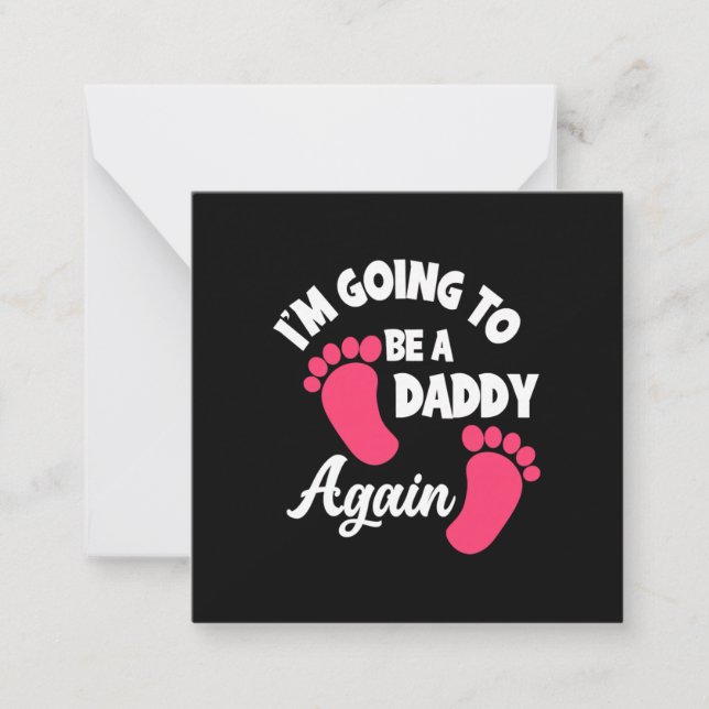 Father's Day | I Am Going To Be A Daddy Again Card (Front)