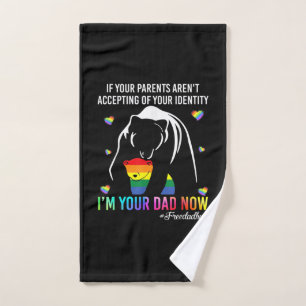 Father's Day I Am Your Dad Now Hand Towel