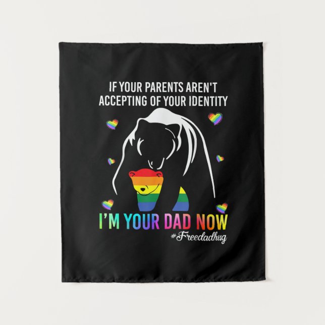 Father's Day | I Am Your Dad Now Tapestry (Front)