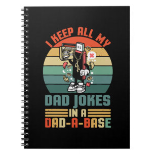 Father's Day I Keep All My Daddy Jokes Notebook