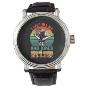 Father's Day I Keep All My Daddy Jokes Watch
