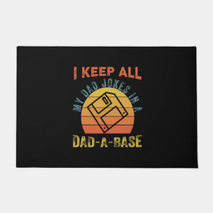 Father's Day I Keep All My Father Jokes Doormat