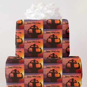 Father's Day I Want To Be Like You Dad Wrapping Paper