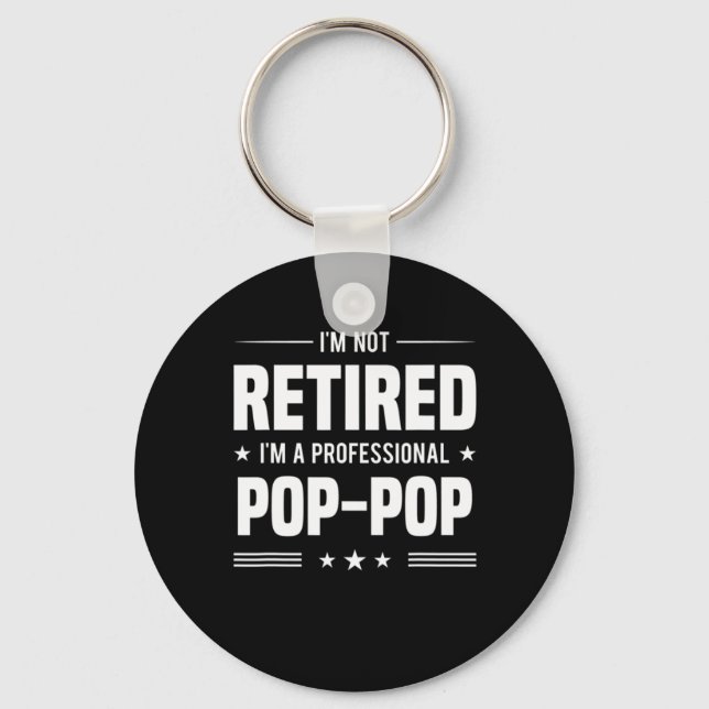 Father's Day | Im A Professional Pop Pop Key Ring (Front)