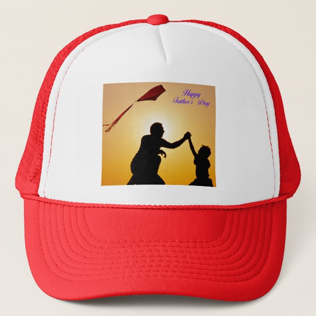 Father's Day image for trucker hat (Front)