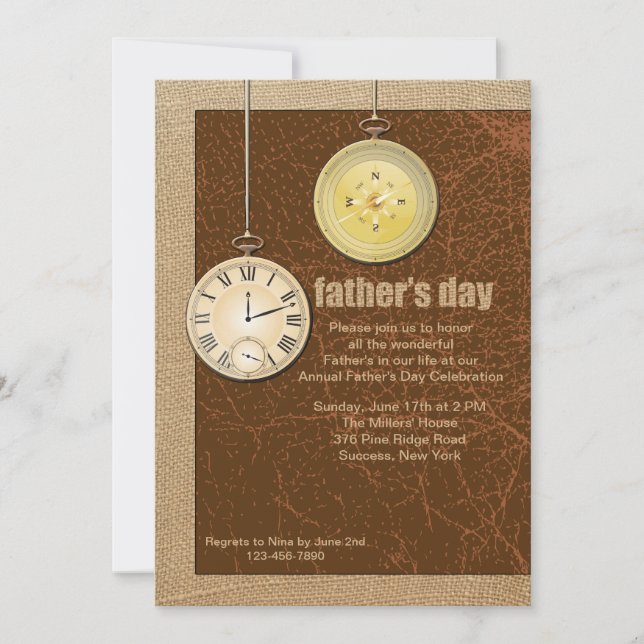 Father's Day Invitations (Front)