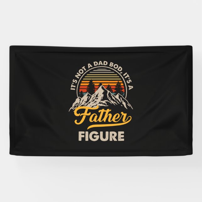 Father's Day It Is A Daddy Figure Banner (Horizontal)