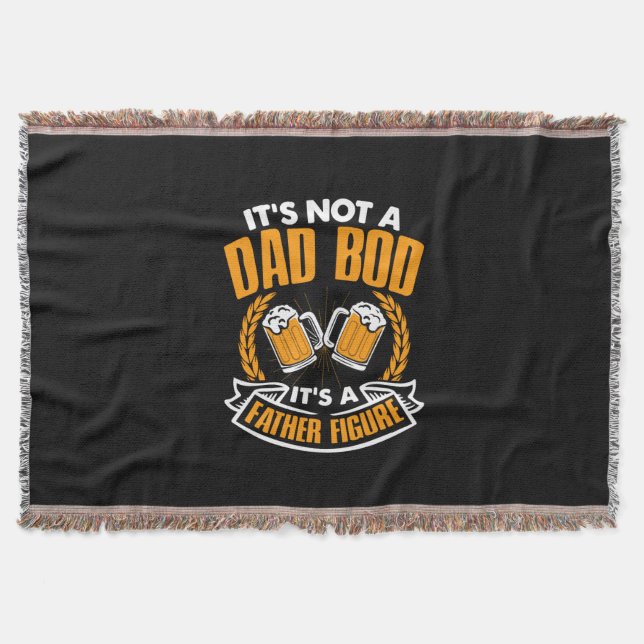 Father's Day It Is A Father Figure Throw Blanket (Front)