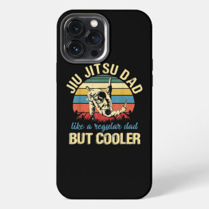 Father's Day Jiu Jitsu Dad Training Vintage iPhone 13 Pro Max Case