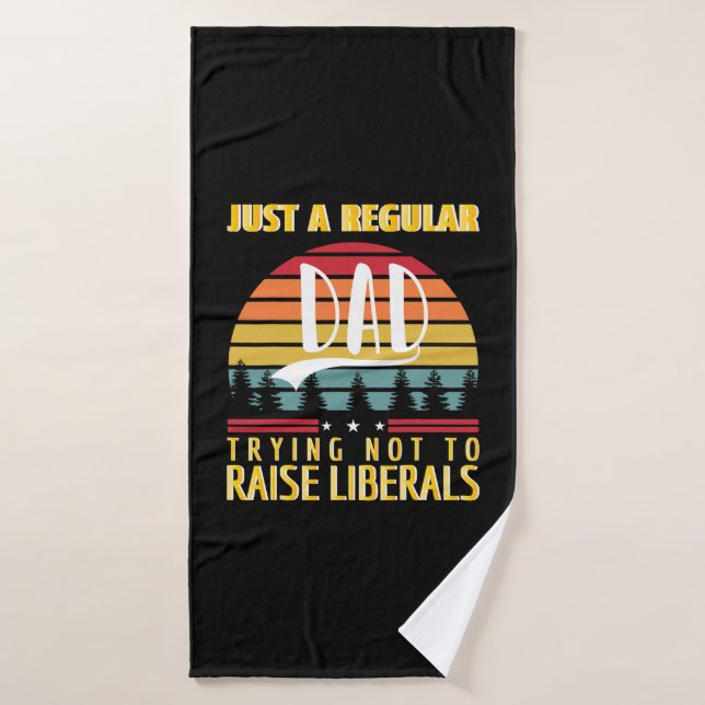 Father's Day | Just A Regular Dad Bath Towel (Bath Towel)