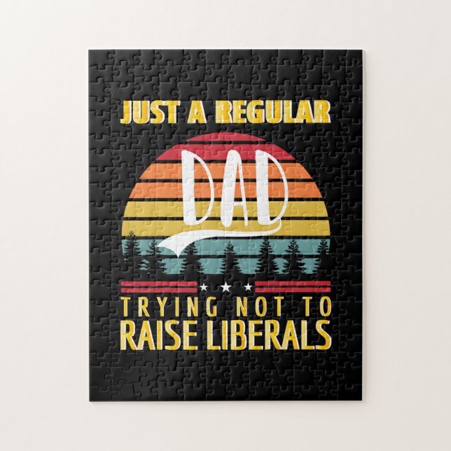 Father's Day | Just A Regular Dad Jigsaw Puzzle (Vertical)