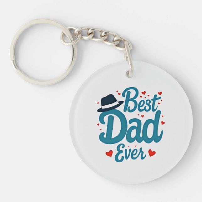 Father's day key ring (Front)
