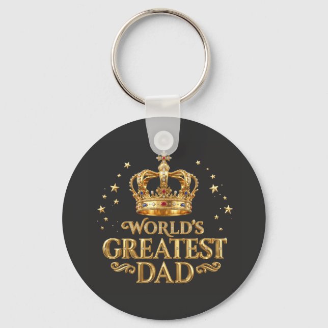 Father's Day Key Ring (Front)